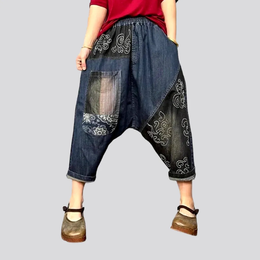 Harem baggy denim pants
 for ladies | Jeans4you.shop