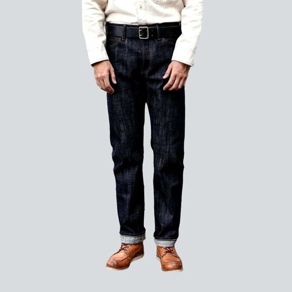 Heavyweight 16.5oz men's self-edge jeans | Jeans4you.shop