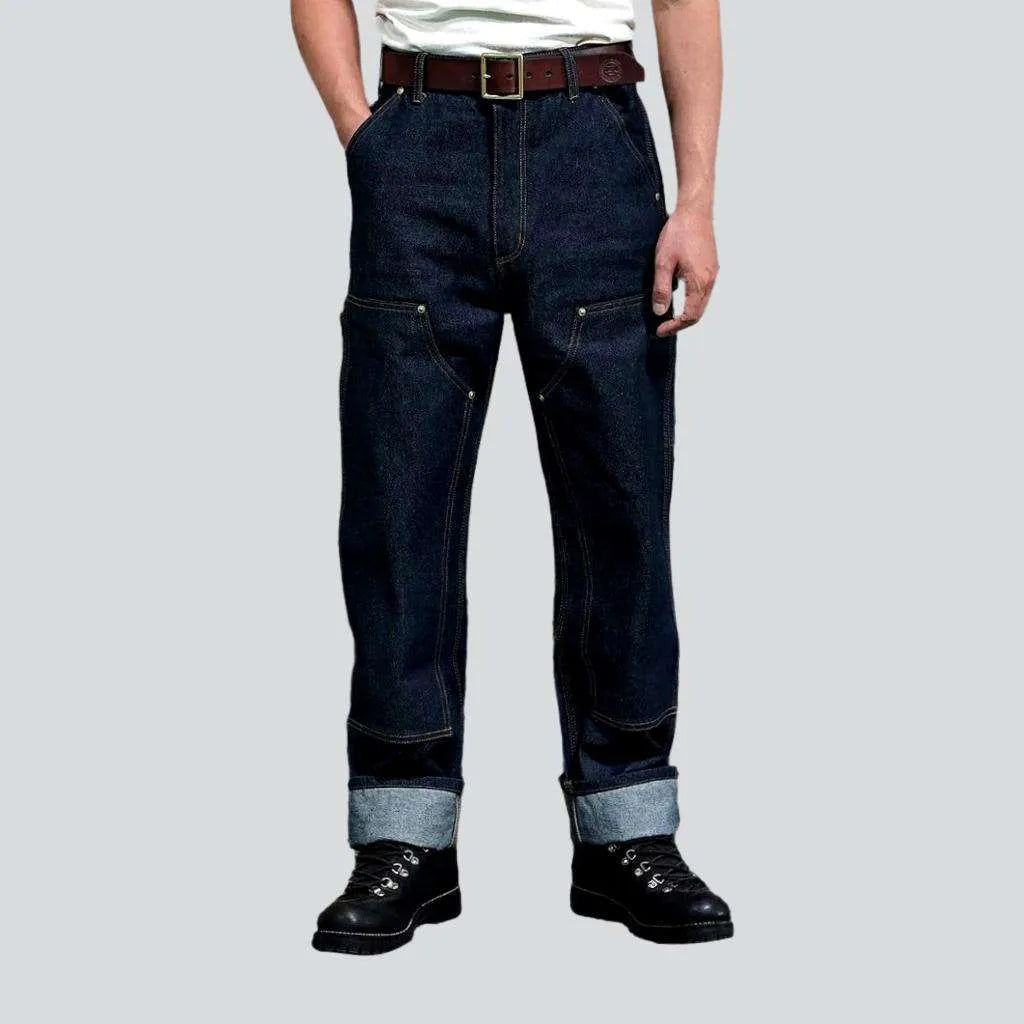 Heavyweight men's mid-waist jeans | Jeans4you.shop