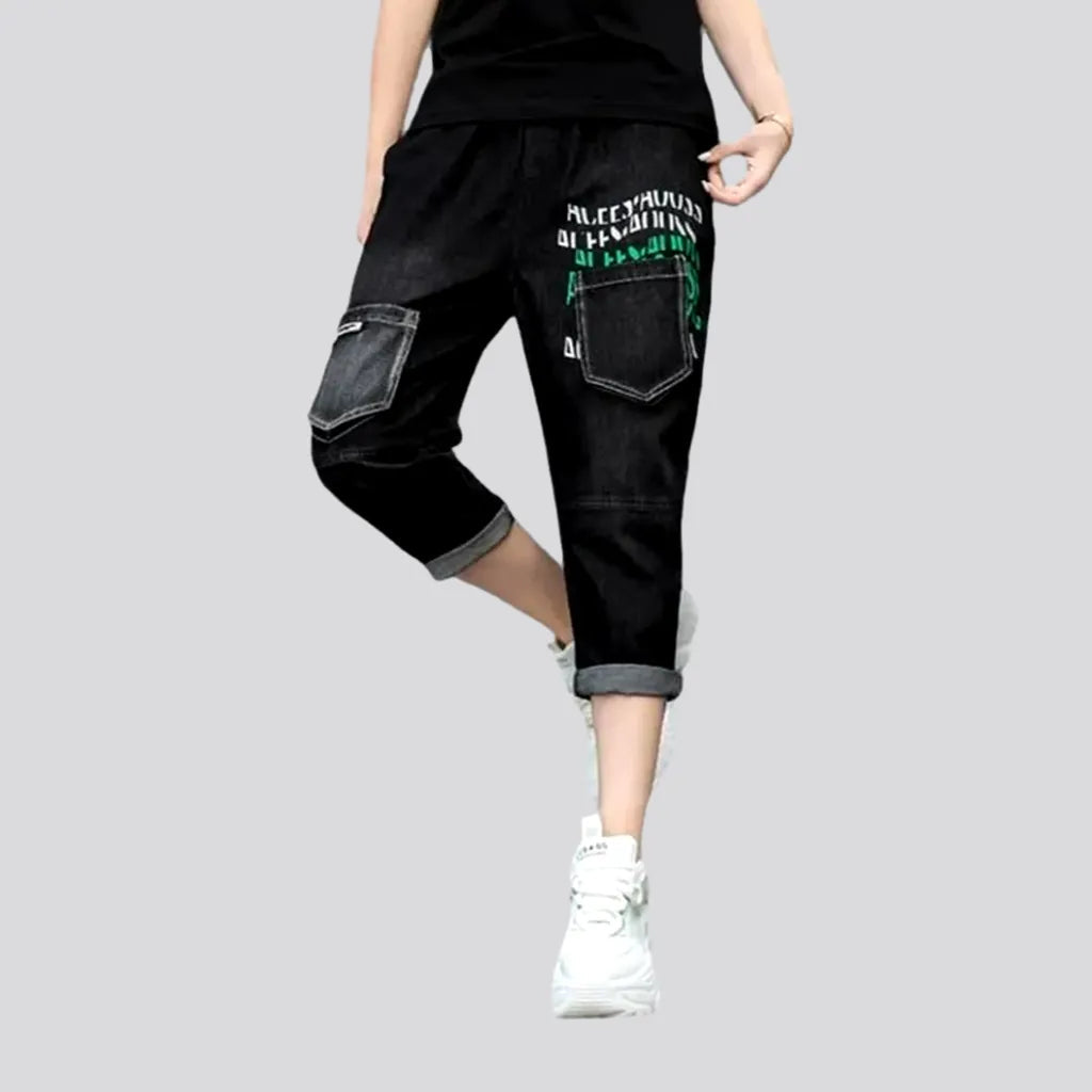 High-waist black denim pants
 for women | Jeans4you.shop