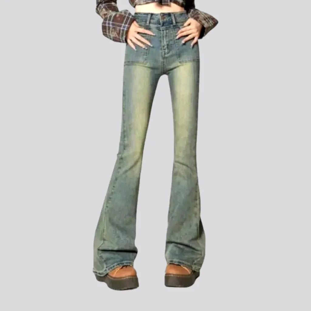 High-waist bootcut jeans
 for women | Jeans4you.shop