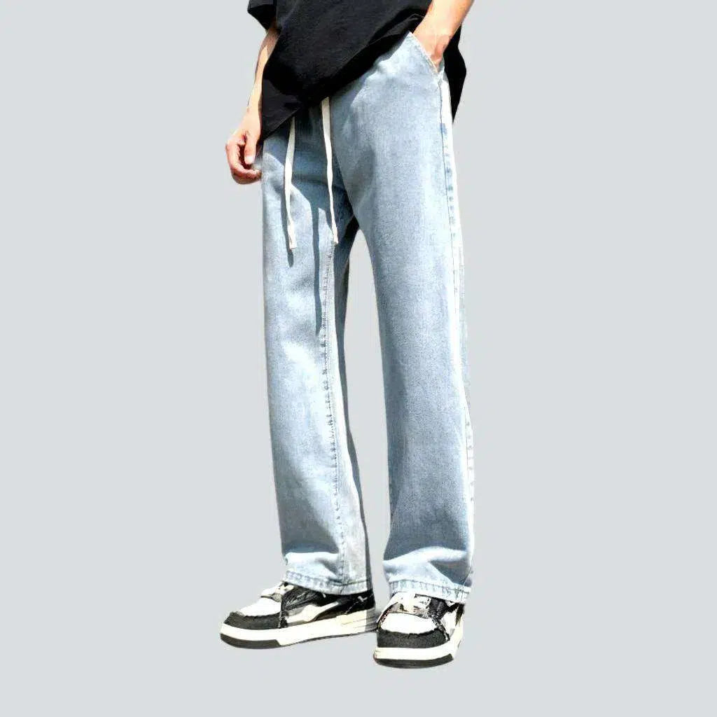 High-waist hip-hop men's denim pants | Jeans4you.shop