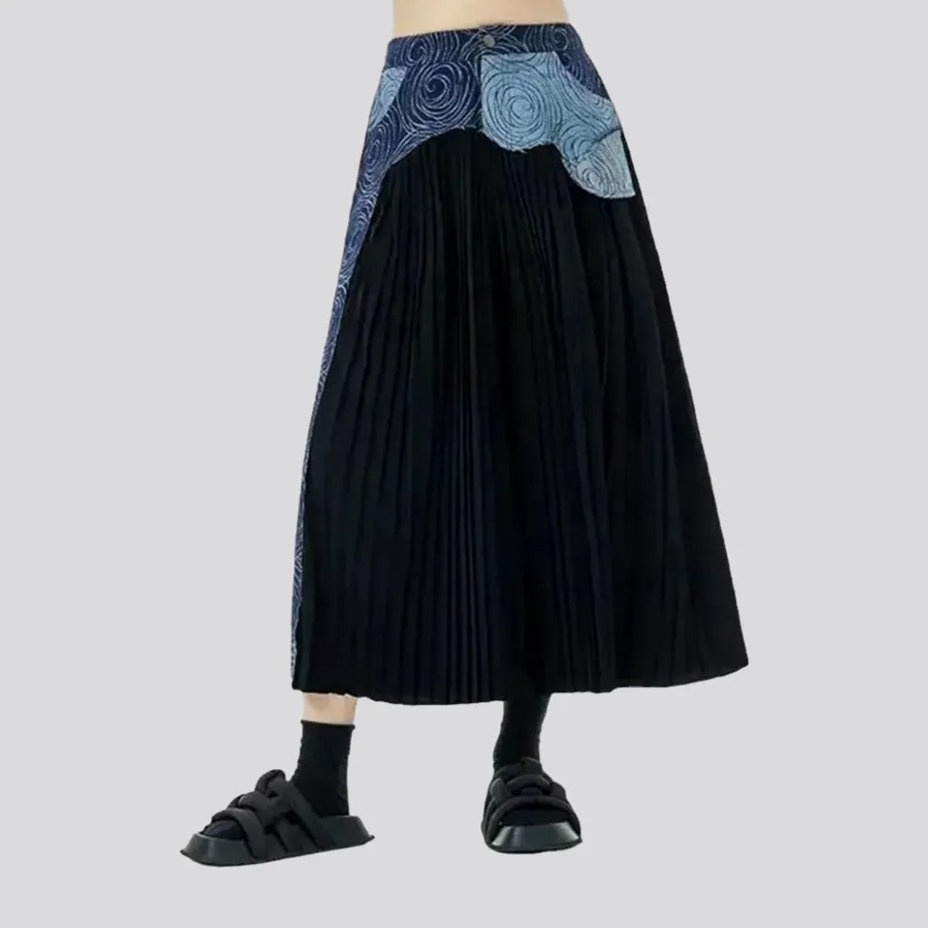 High-waist ornament denim pants
 for ladies | Jeans4you.shop