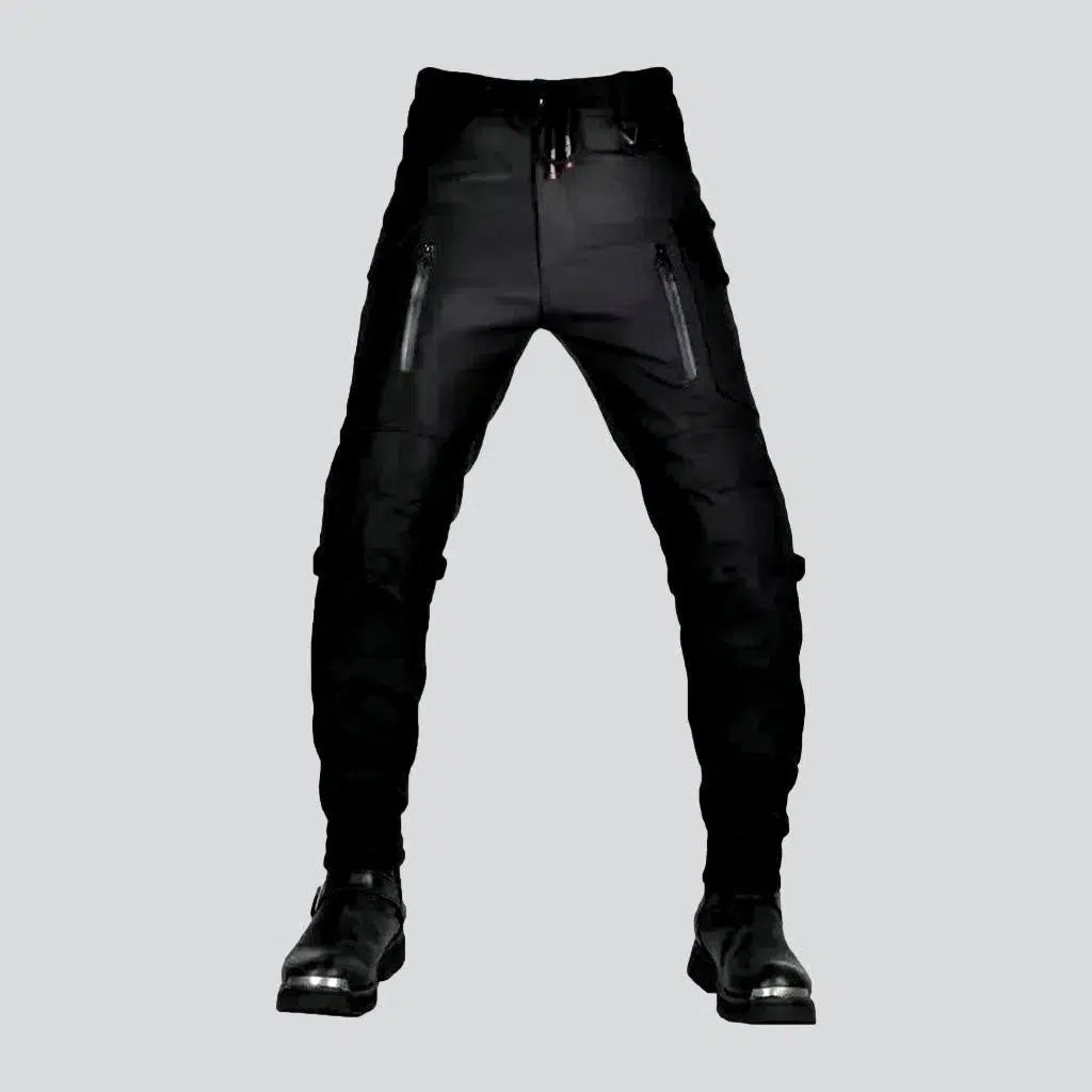Joggers wax men's motorcycle jeans | Jeans4you.shop
