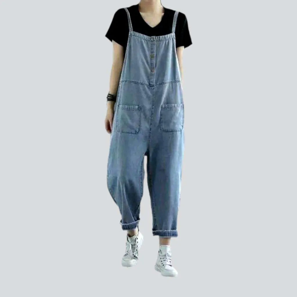 Light-wash 90s jeans jumpsuit
 for ladies | Jeans4you.shop