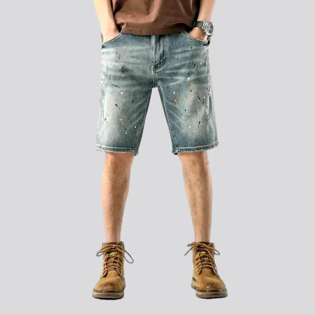 Light-wash men's denim shorts | Jeans4you.shop