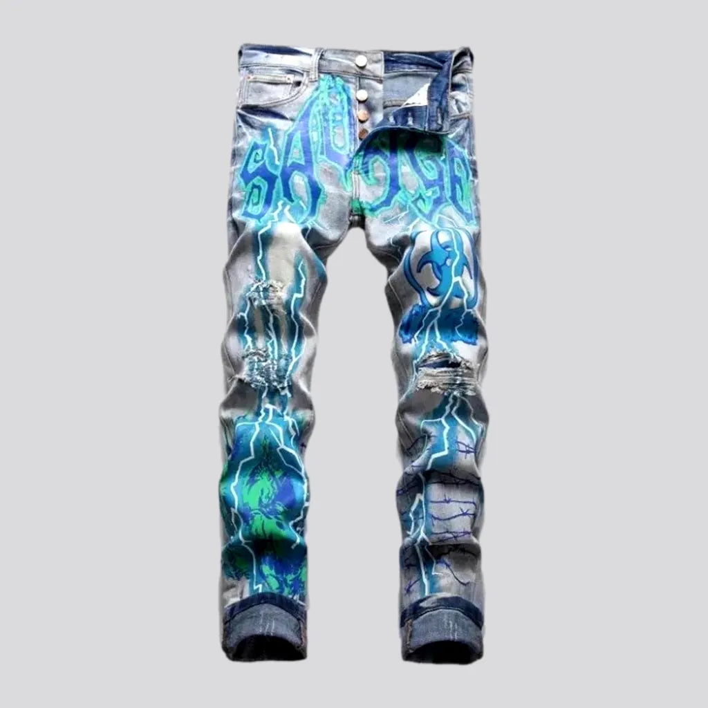 Light-wash vintage jeans
 for men | Jeans4you.shop