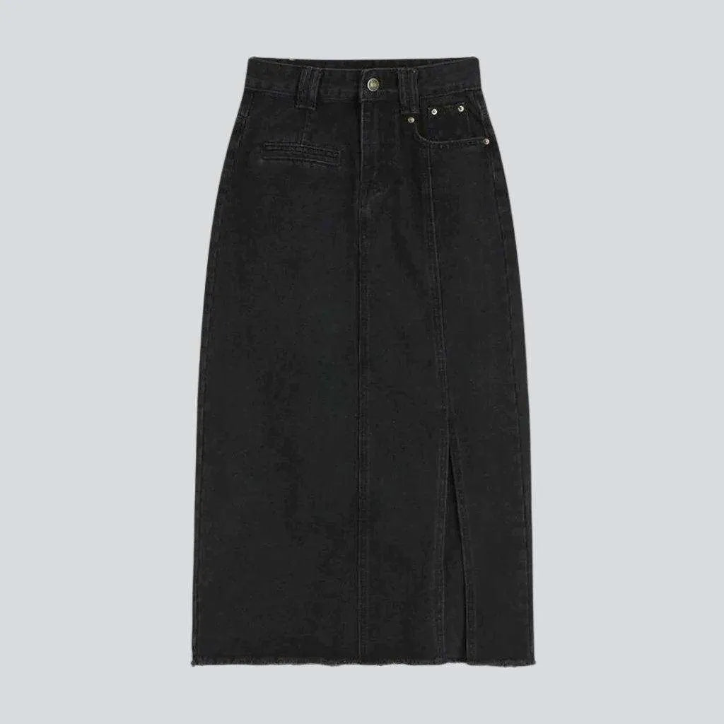 Long ladies jean skirt | Jeans4you.shop