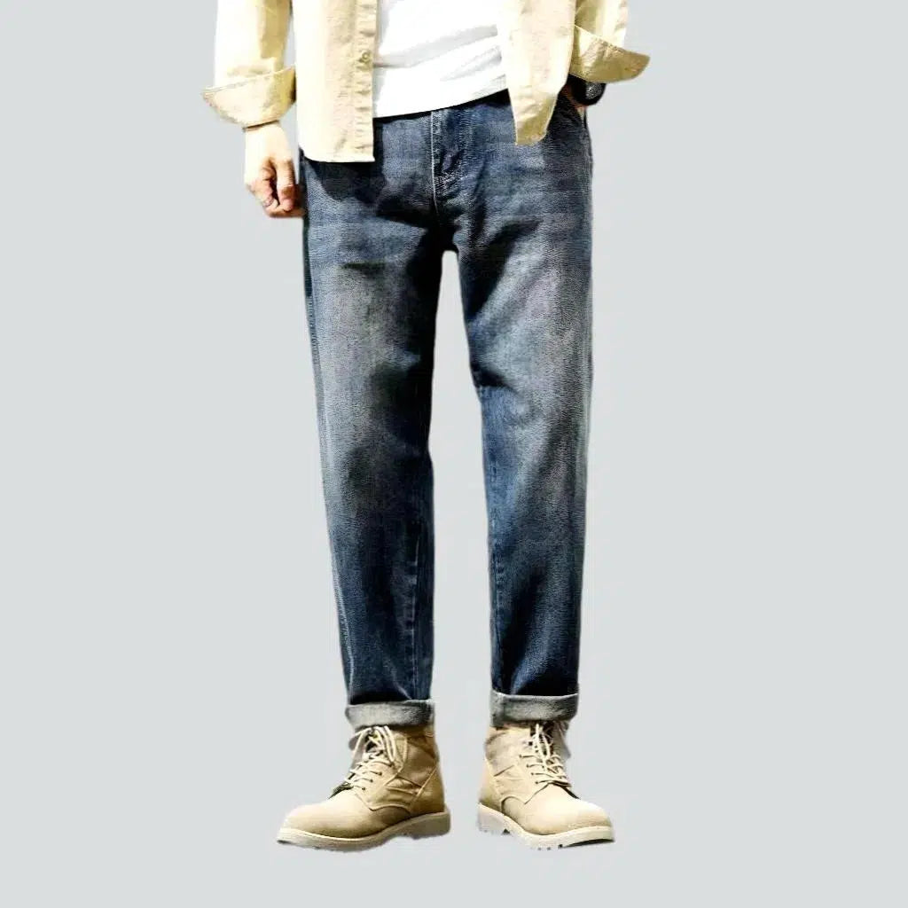 Loose men's high-waist jeans | Jeans4you.shop