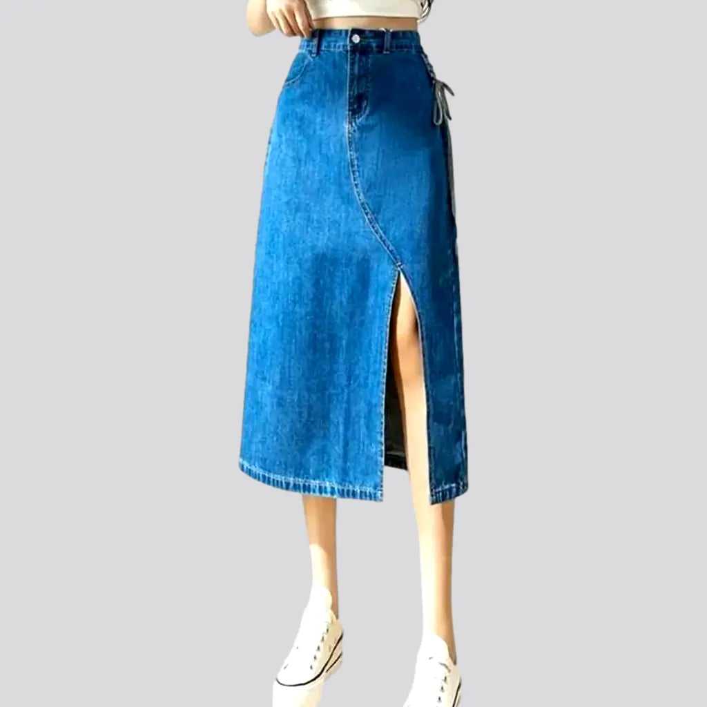 Medium-wash 90s jean skirt
 for women | Jeans4you.shop