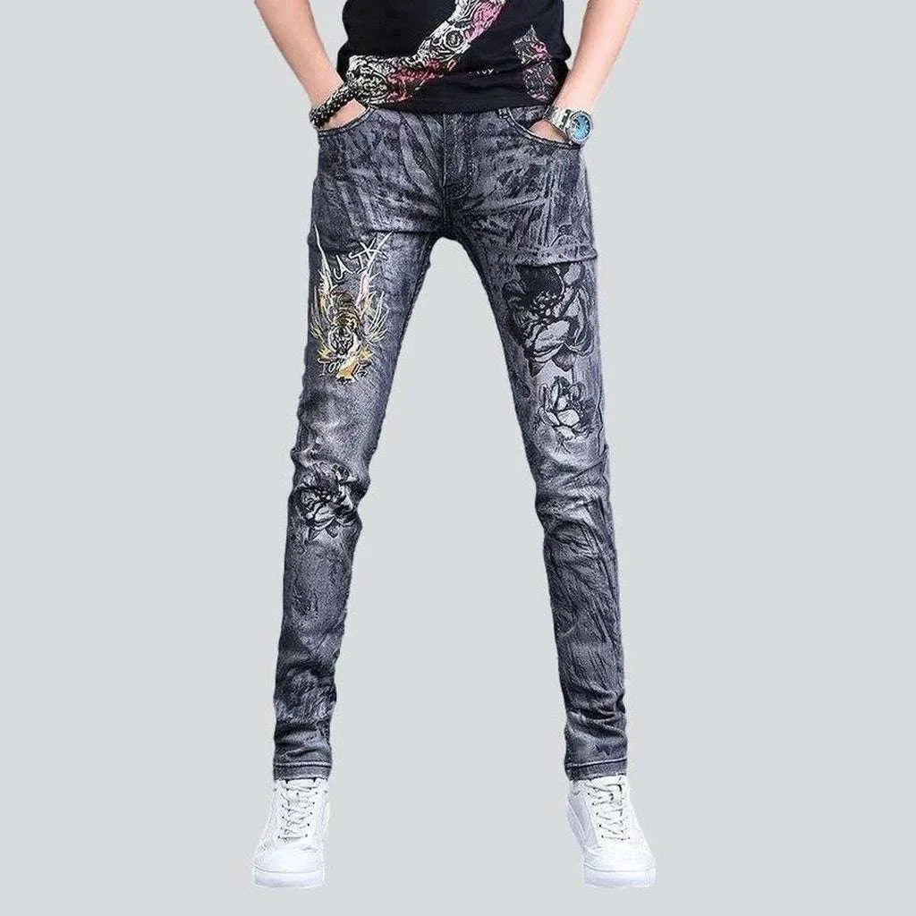 Men's painted jeans | Jeans4you.shop