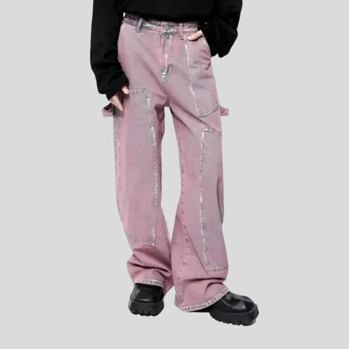 Mid-waist carpenter-loops jeans
 for men | Jeans4you.shop