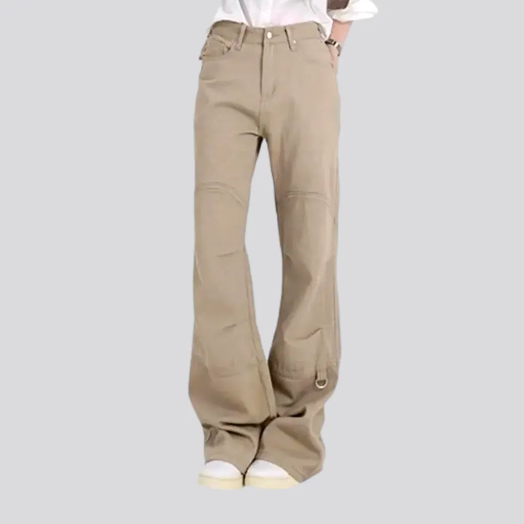 Mid-waist color women's jean pants | Jeans4you.shop