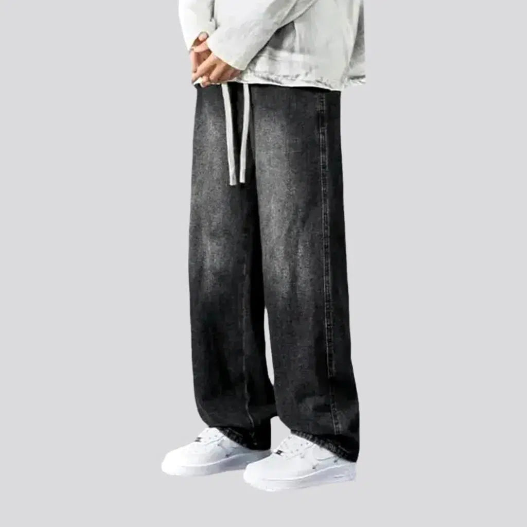 Mid-waist men's hip-hop jeans | Jeans4you.shop