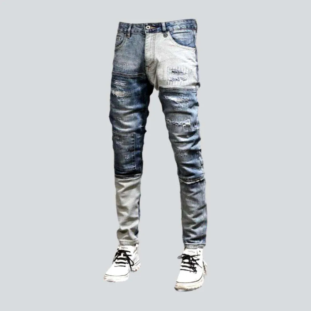 Mid-waist men's street jeans | Jeans4you.shop