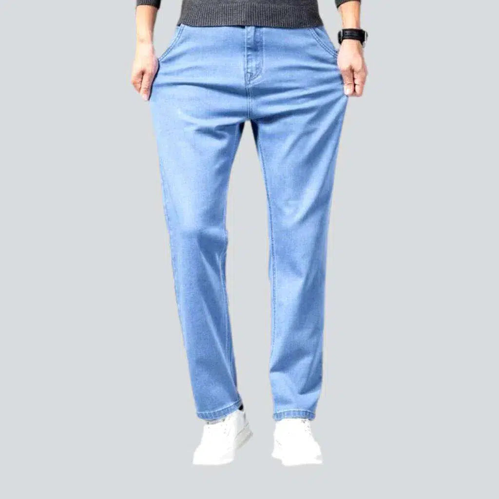 Monochrome men's stretchy jeans | Jeans4you.shop