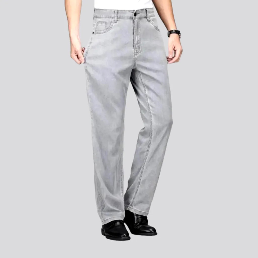Monochrome men's ultra-thin jeans | Jeans4you.shop
