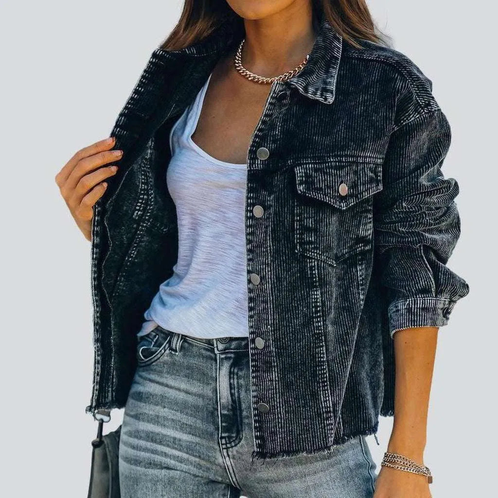 Retro women's denim jacket | Jeans4you.shop