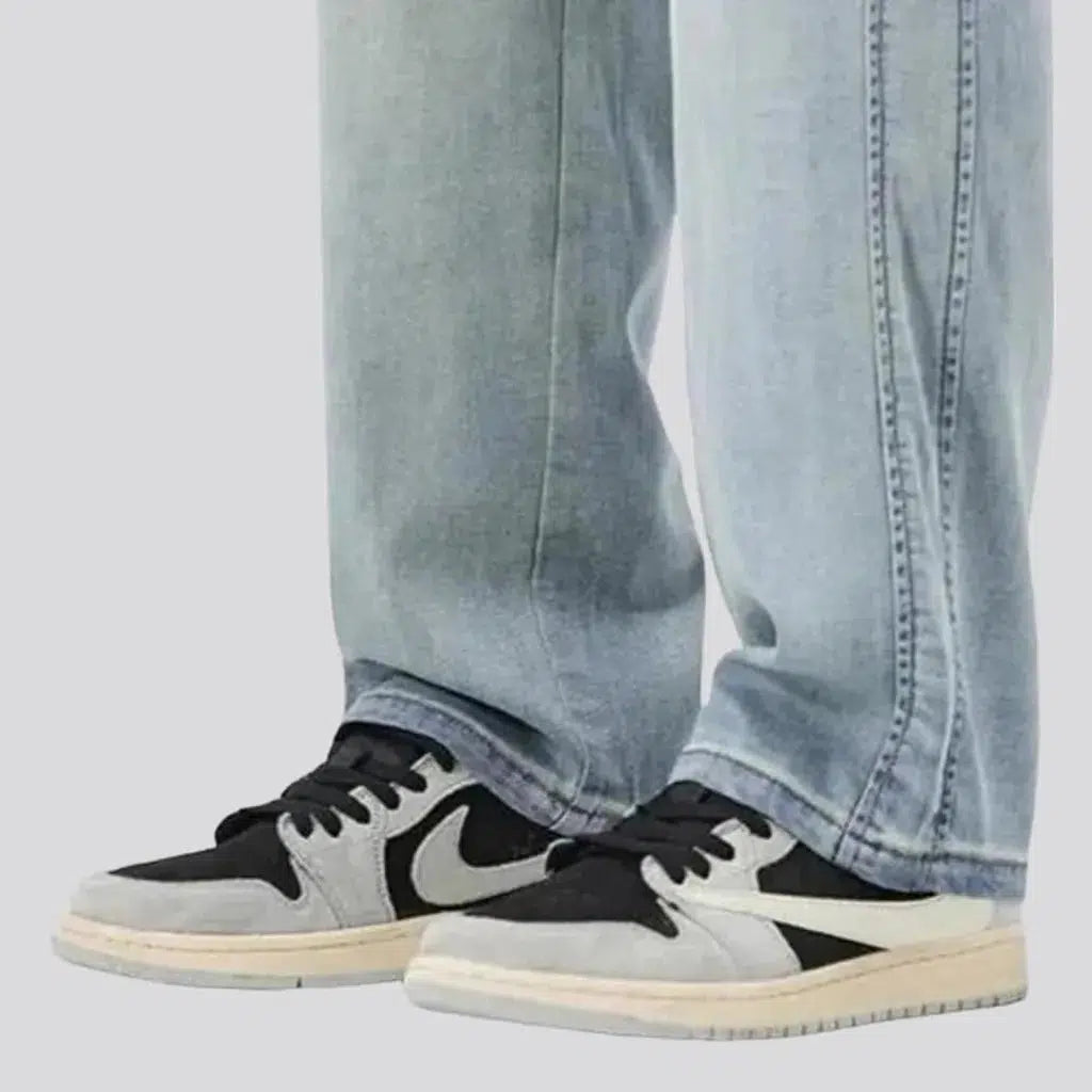 Hip-hop baggy jeans
 for men