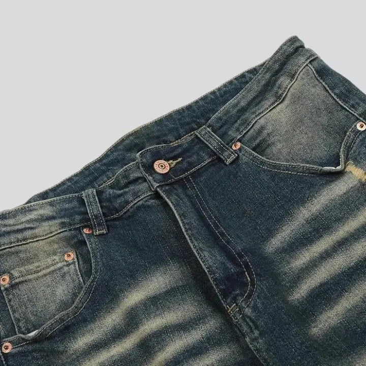 Street men's bootcut jeans