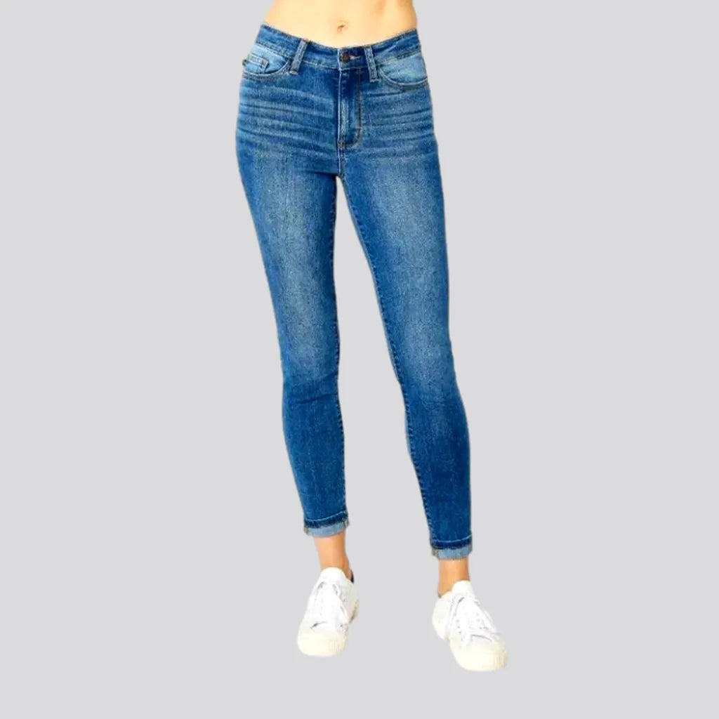 Sanded casual jeans
 for women | Jeans4you.shop