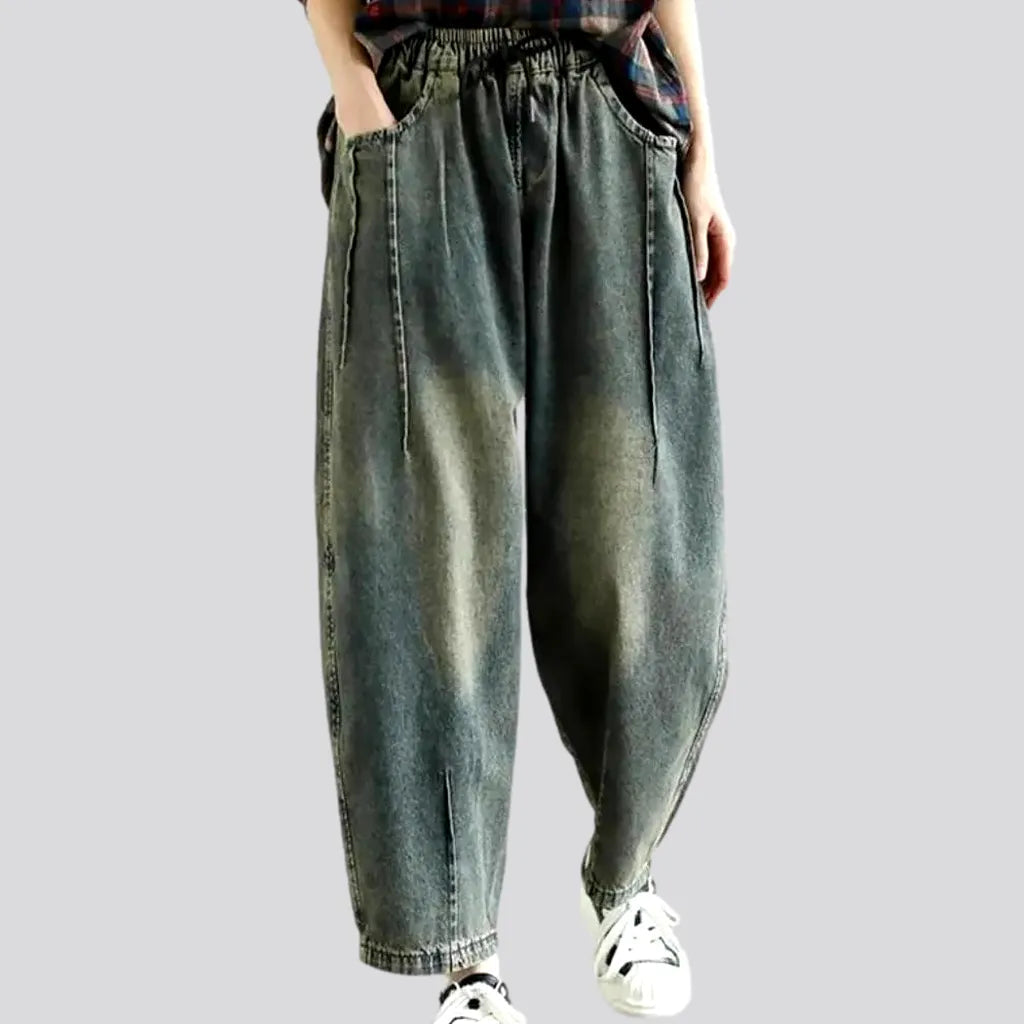 Sanded fashion jeans pants
 for ladies | Jeans4you.shop