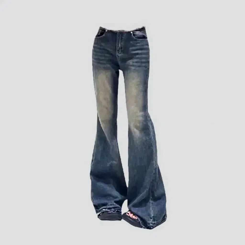 Sanded women's vintage jeans | Jeans4you.shop
