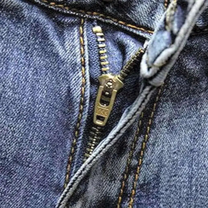 Slim men's street jeans