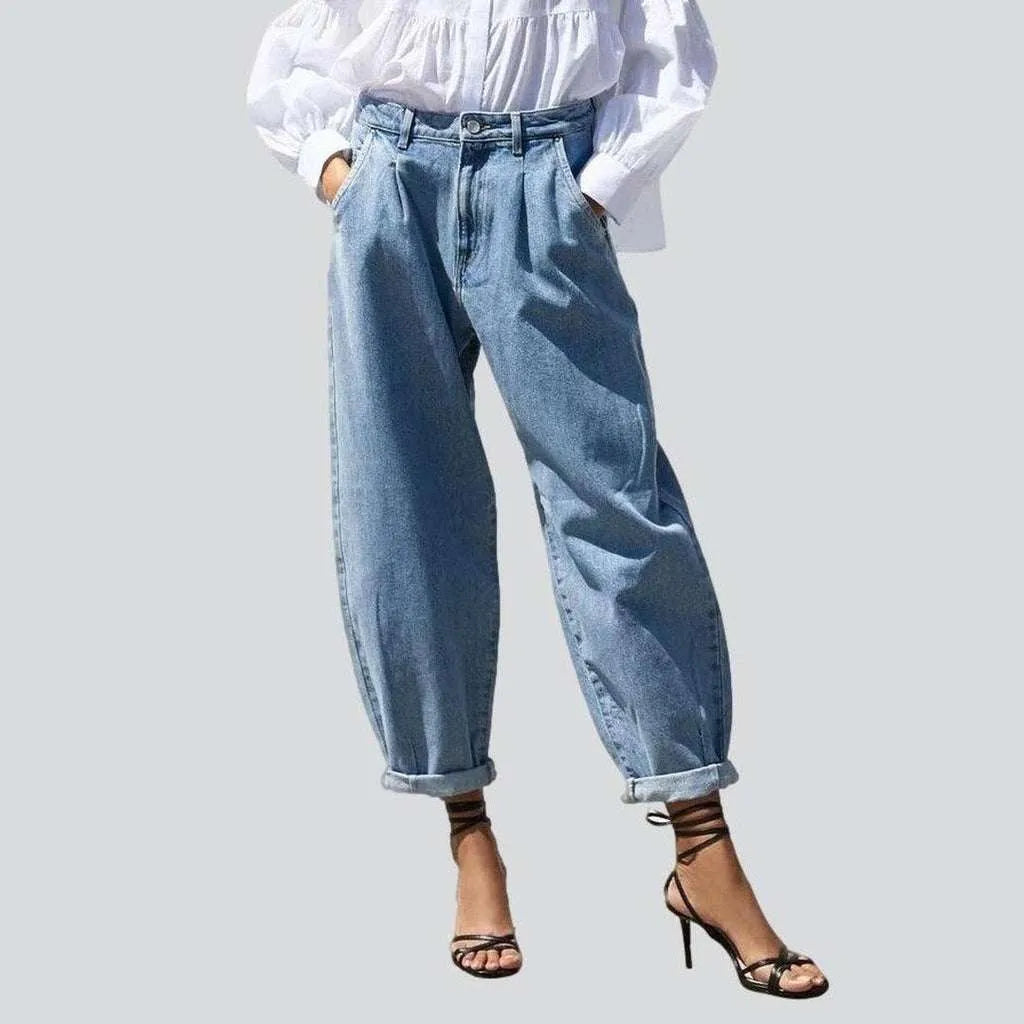 Short women's baggy denim pants | Jeans4you.shop
