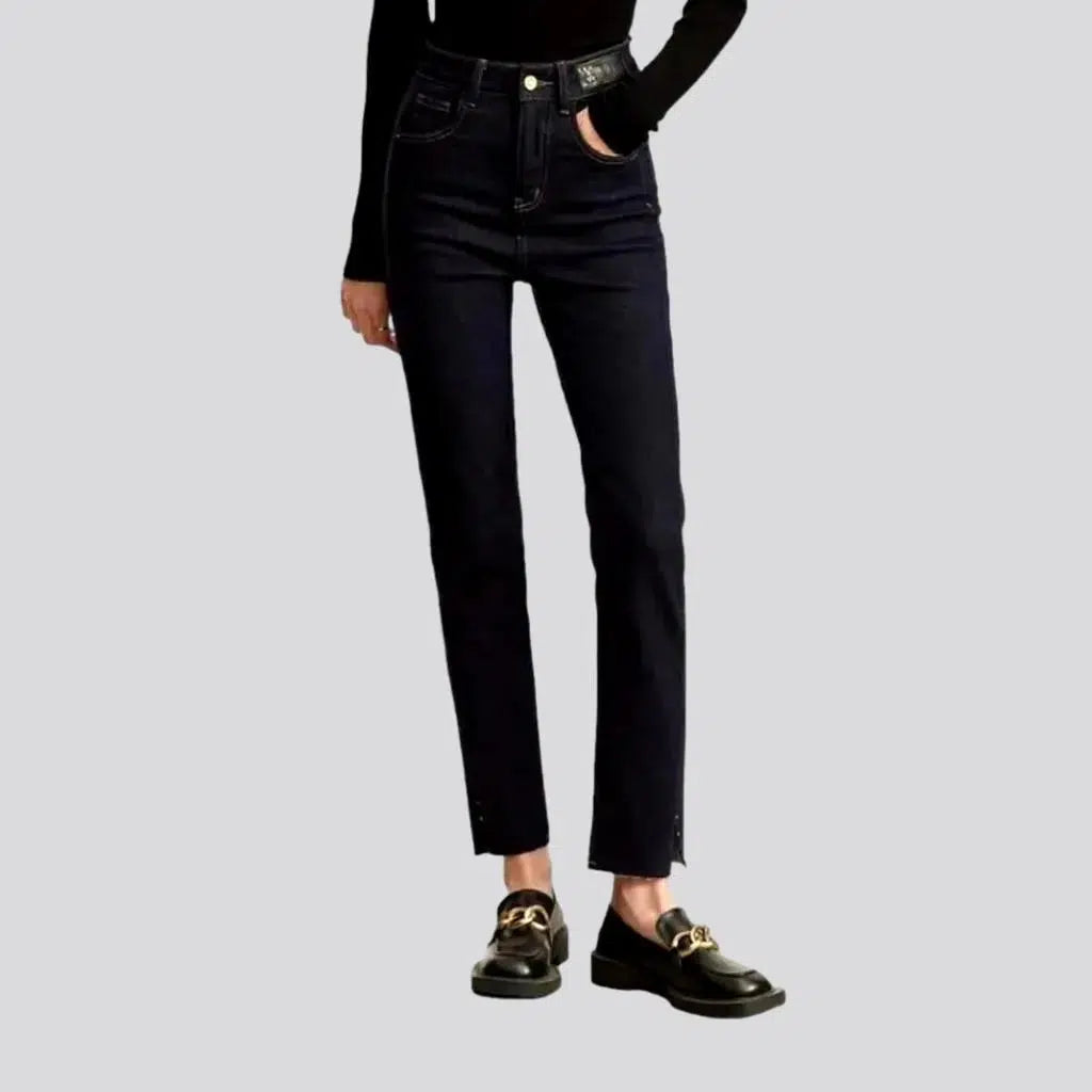 Slim monochrome jeans
 for ladies | Jeans4you.shop