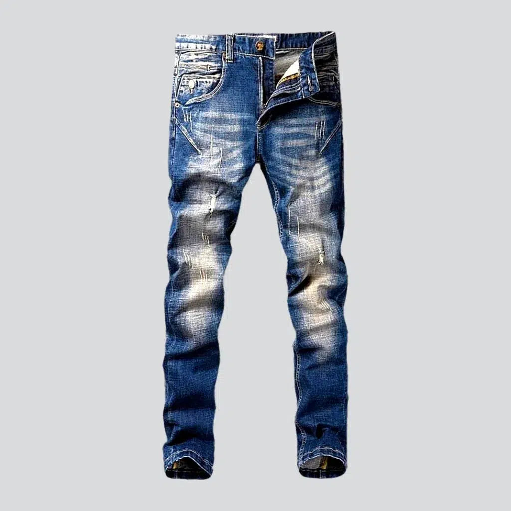Slim ripped men's jean pants | Jeans4you.shop