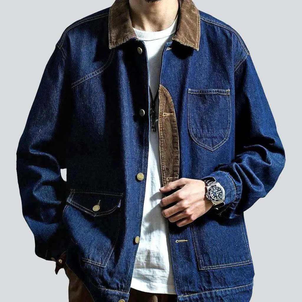 Stonewashed 90s men's denim jacket | Jeans4you.shop