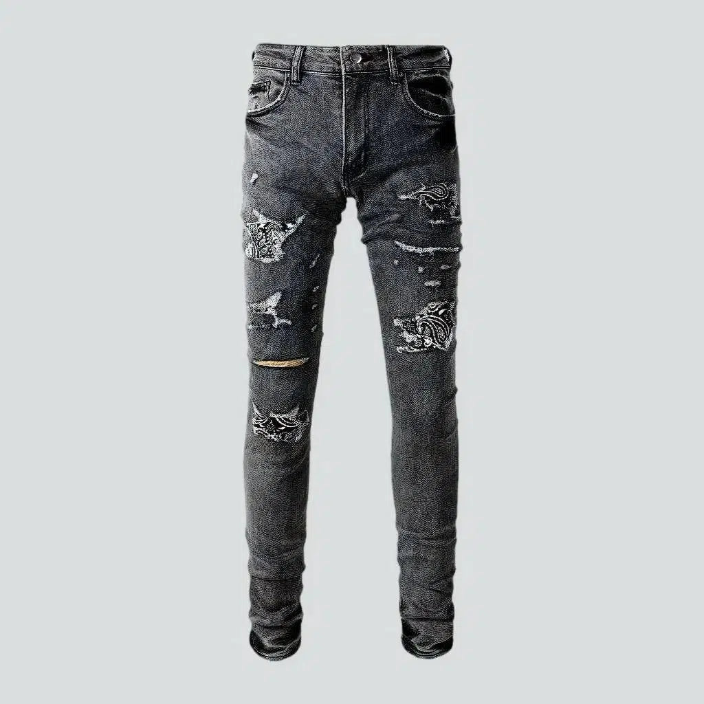 Street men's grey jeans | Jeans4you.shop