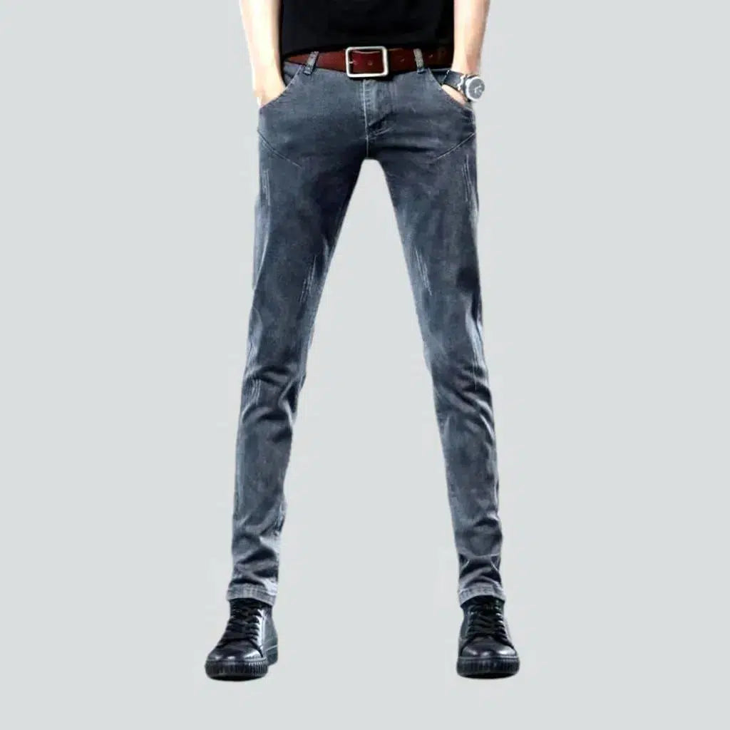 Street slightly torn jeans
 for men | Jeans4you.shop