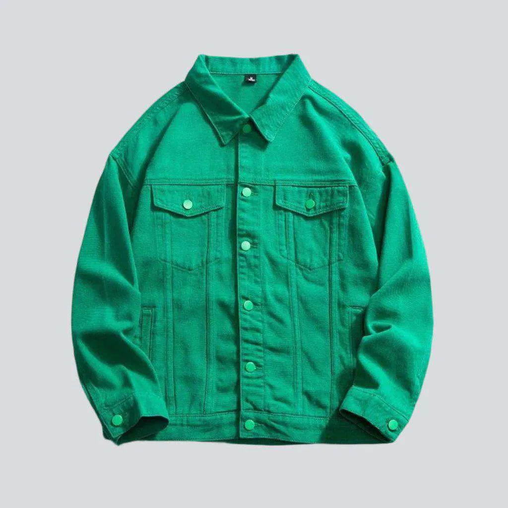 Street trend color denim jacket | Jeans4you.shop