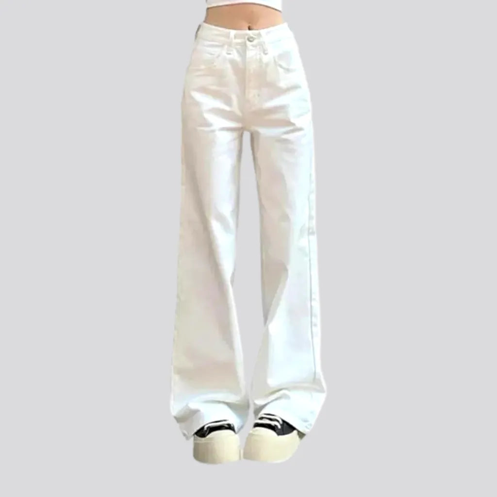 Street white jeans
 for ladies | Jeans4you.shop