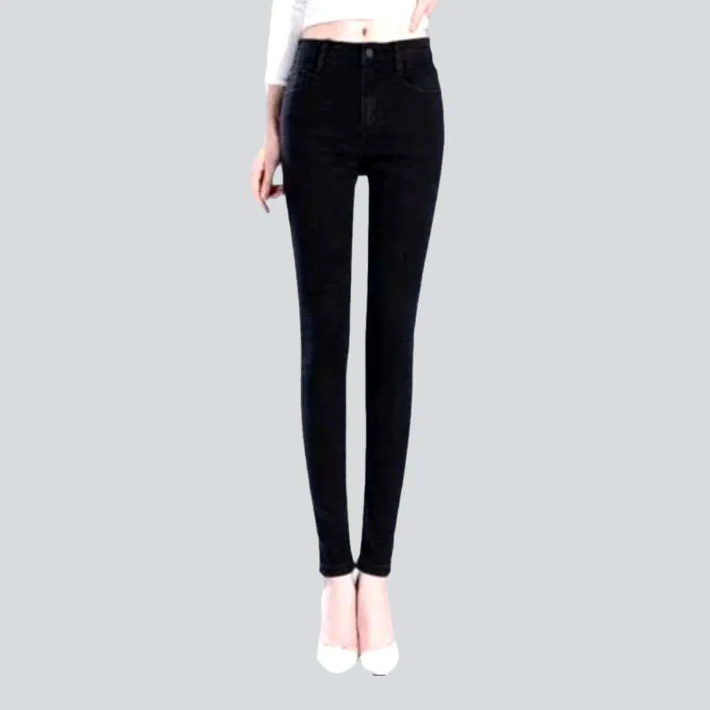 Stretchy monochrome jeans
 for ladies | Jeans4you.shop