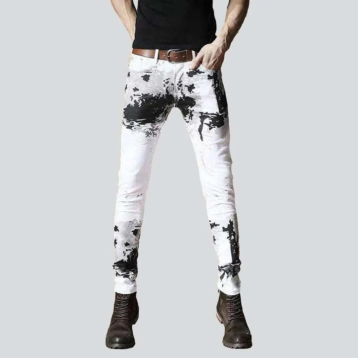 Stylish white jeans for men | Jeans4you.shop