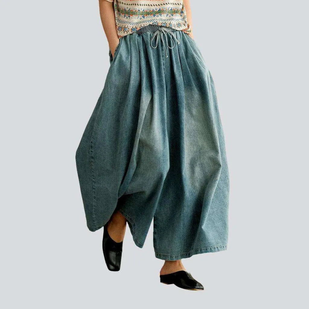 Stylish women's culottes denim pants | Jeans4you.shop