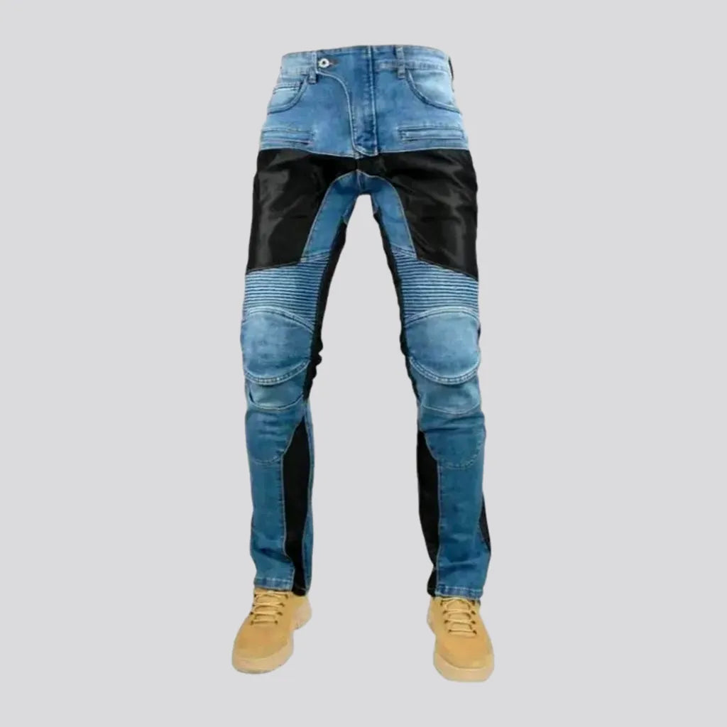 Super heavyweight men's moto jeans | Jeans4you.shop