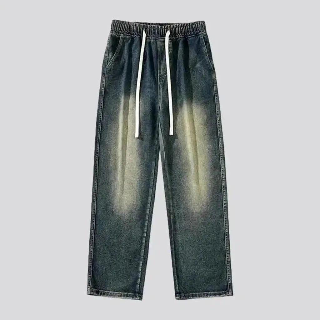 Tall waisted men's aged jeans | Jeans4you.shop
