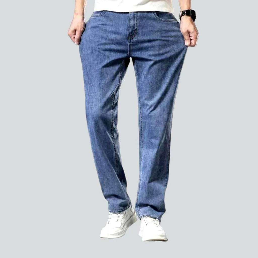 Thin stretchy casual men's jeans | Jeans4you.shop