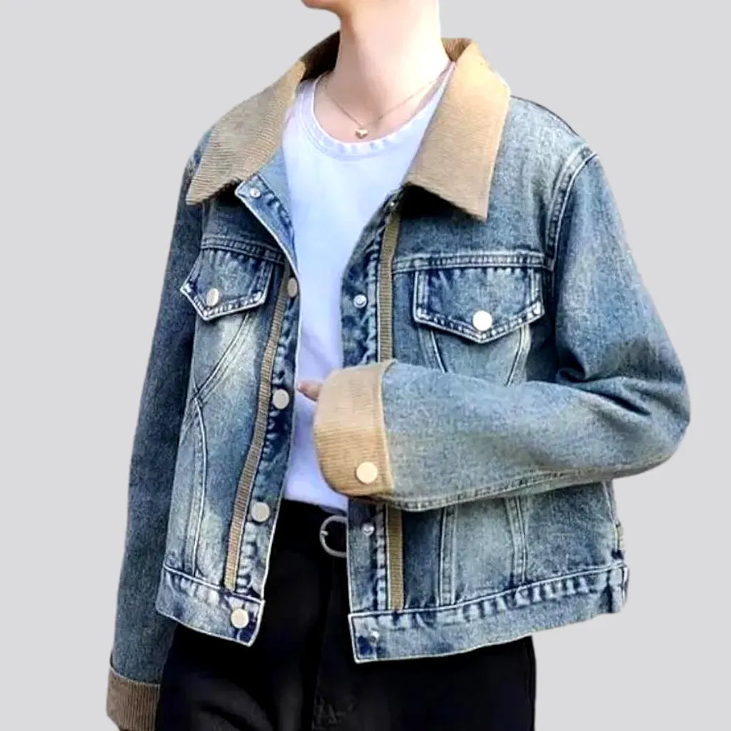 Vintage light-wash women's jeans jacket | Jeans4you.shop