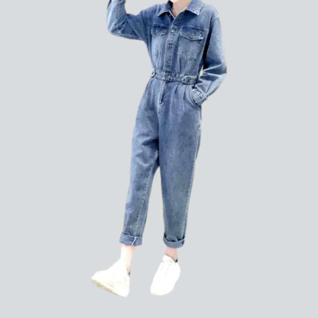 Vintage stylish women's denim overall | Jeans4you.shop