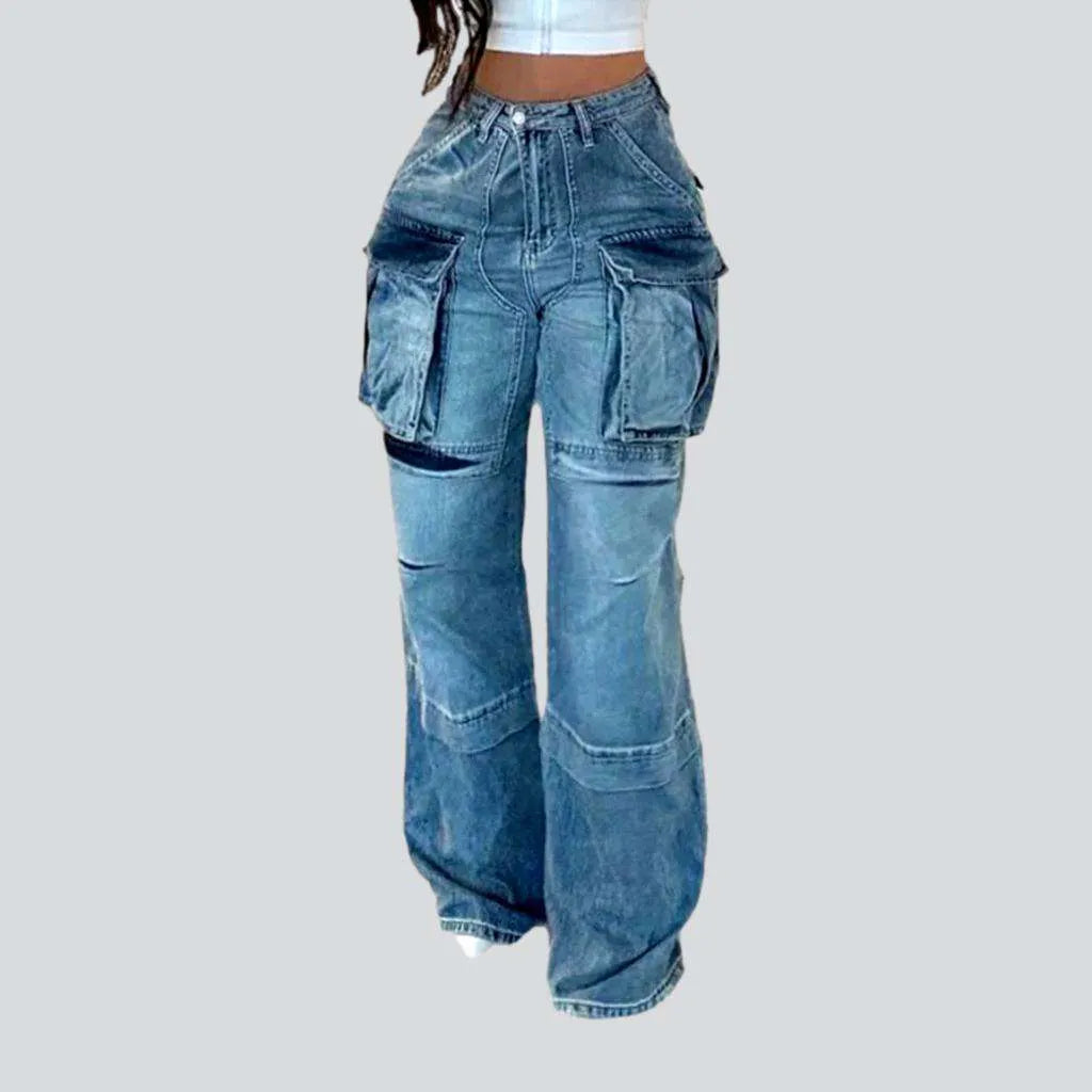 Vintage women's light-wash jeans | Jeans4you.shop