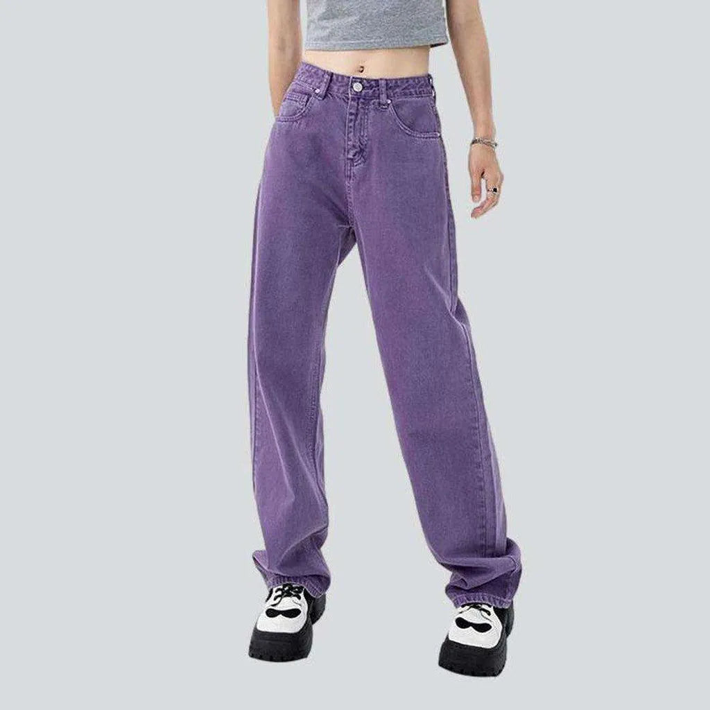 Violet women's baggy jeans | Jeans4you.shop