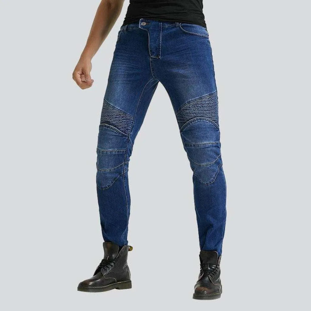 Waterproof men's biker jeans | Jeans4you.shop