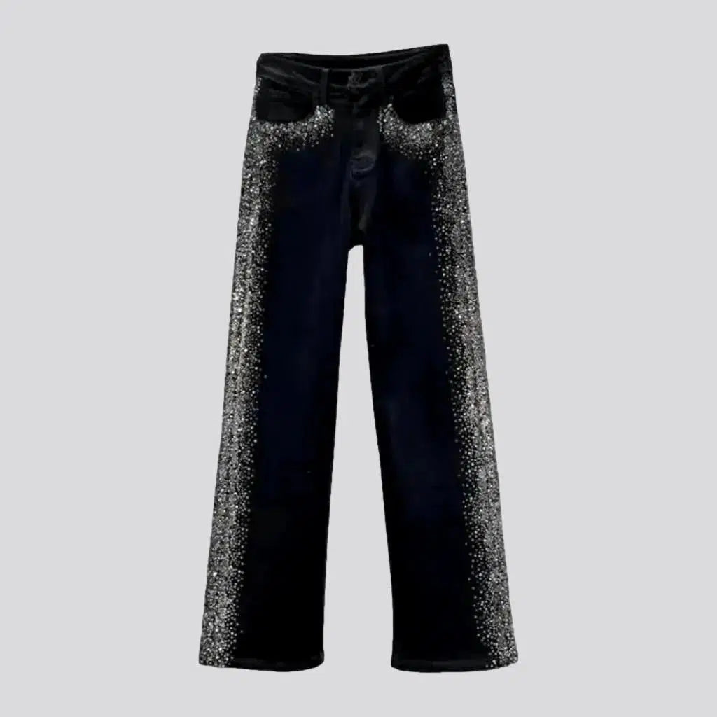 Y2k embellished jeans
 for ladies | Jeans4you.shop