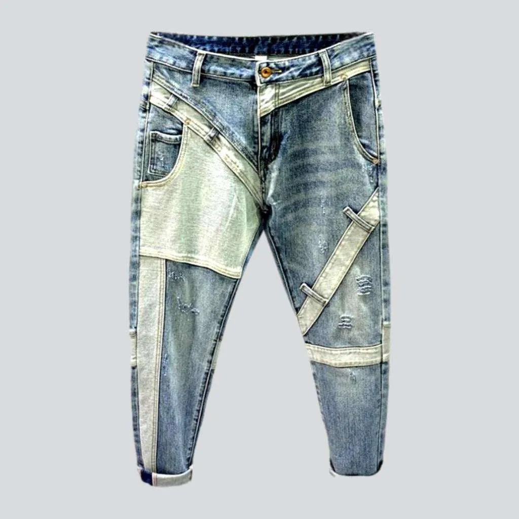Y2k men's mid-waist jeans | Jeans4you.shop