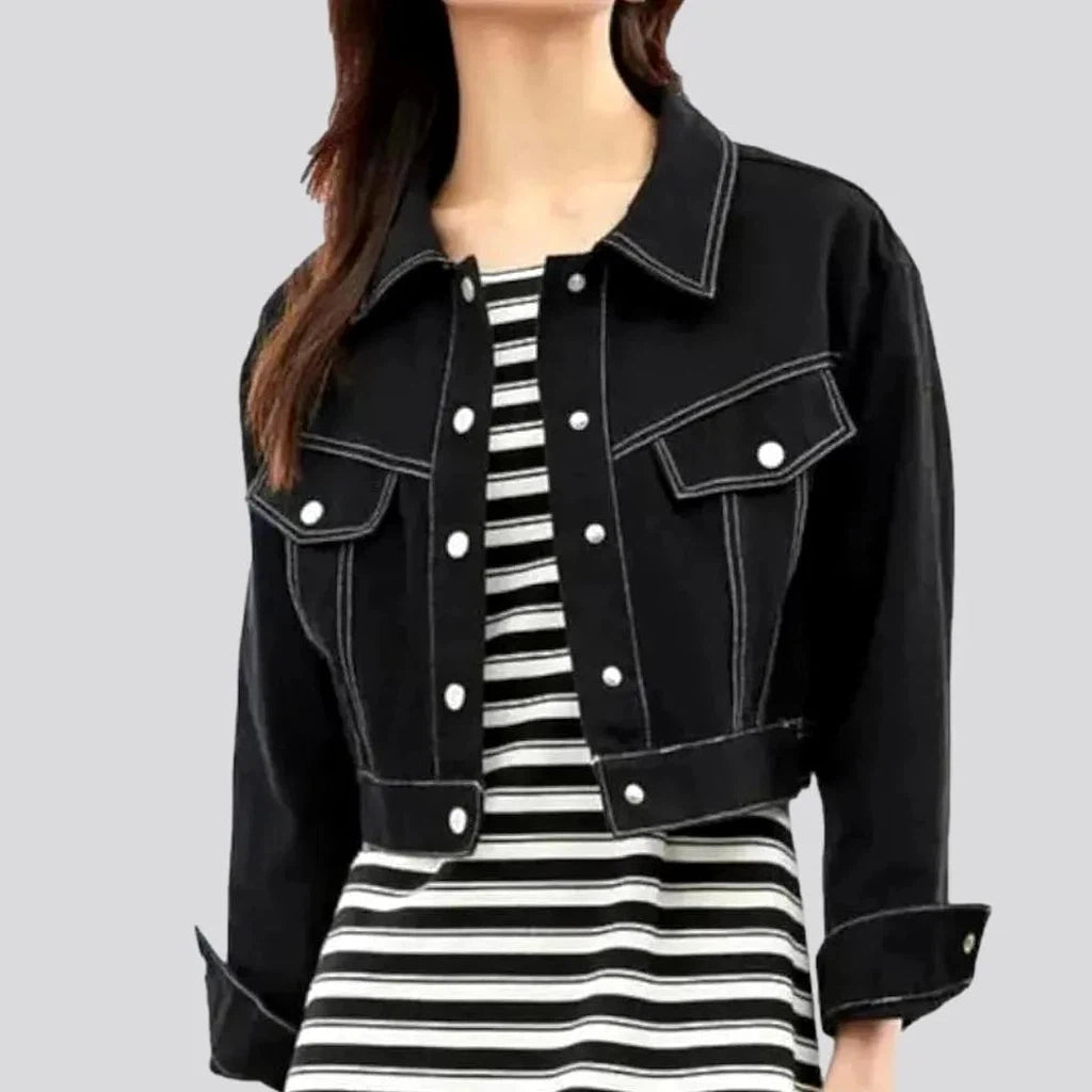 Y2k women's denim jacket | Jeans4you.shop